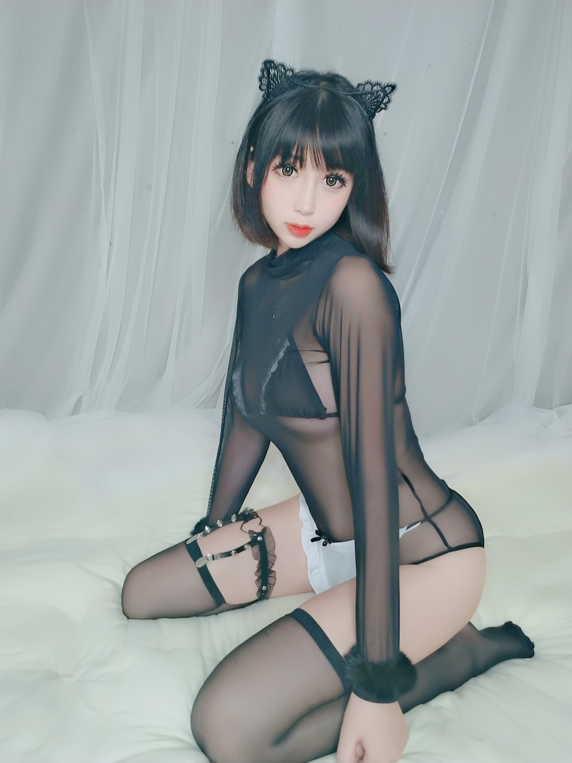 图片[39]-黑米粥 NO.005 – 黑猫 [40P+1V117M]-六色网