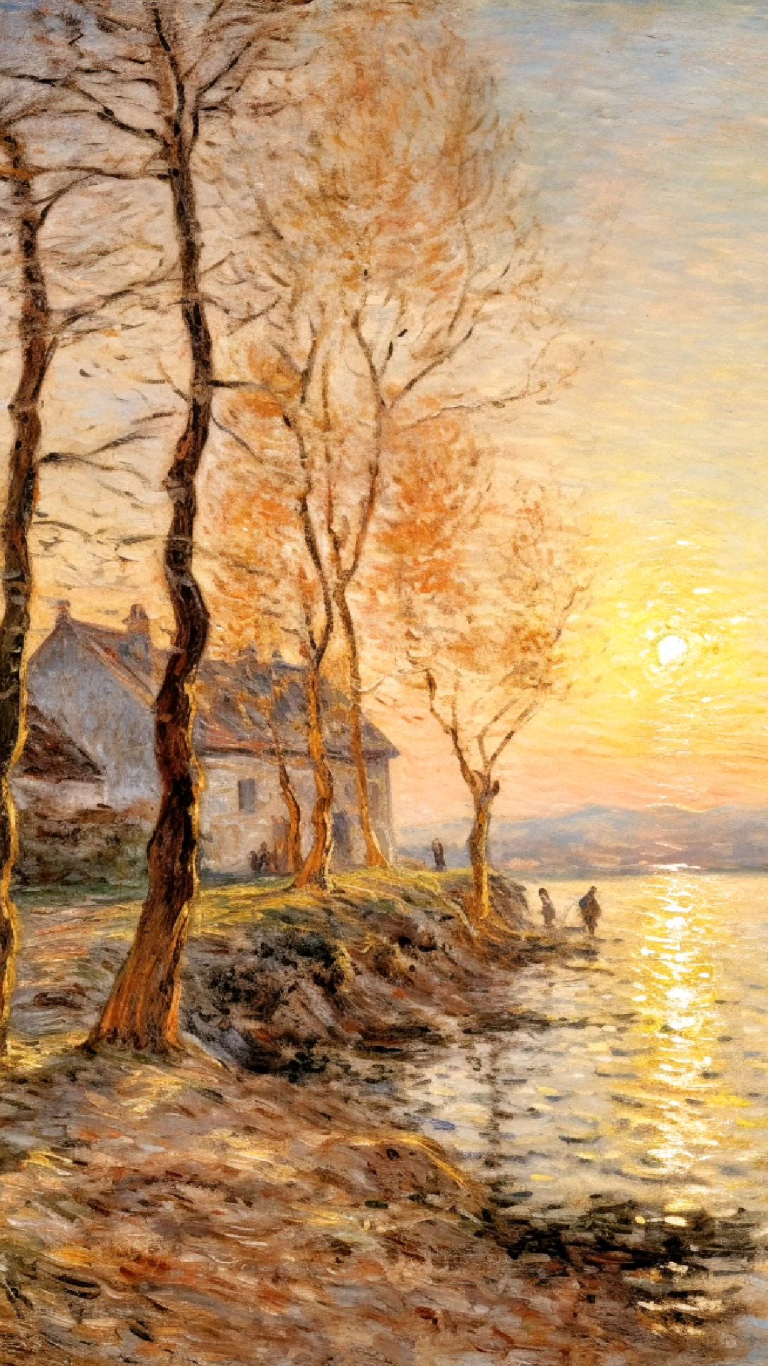 印象派油画——风景篇 #艺术 #油画 #美术 #治愈系 #装饰画