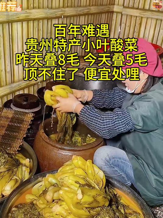 贵州特产酸菜泡菜正宗农家传统芥菜青菜泡酸菜