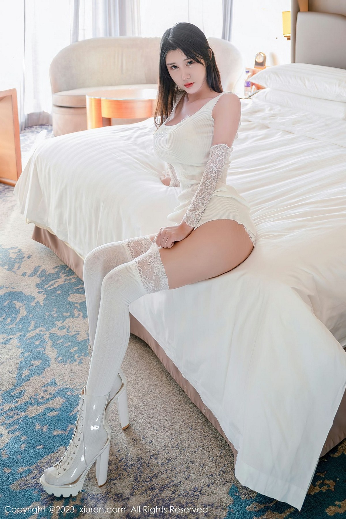 图片[2]-【XiuRen秀人网】2023.01.13 Vol.6128 夏沫沫tifa【63P】-六色网