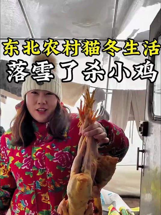 今天杀三只小笨鸡,闺蜜做一个干靠小笨鸡炖土豆,嘎嘎好吃