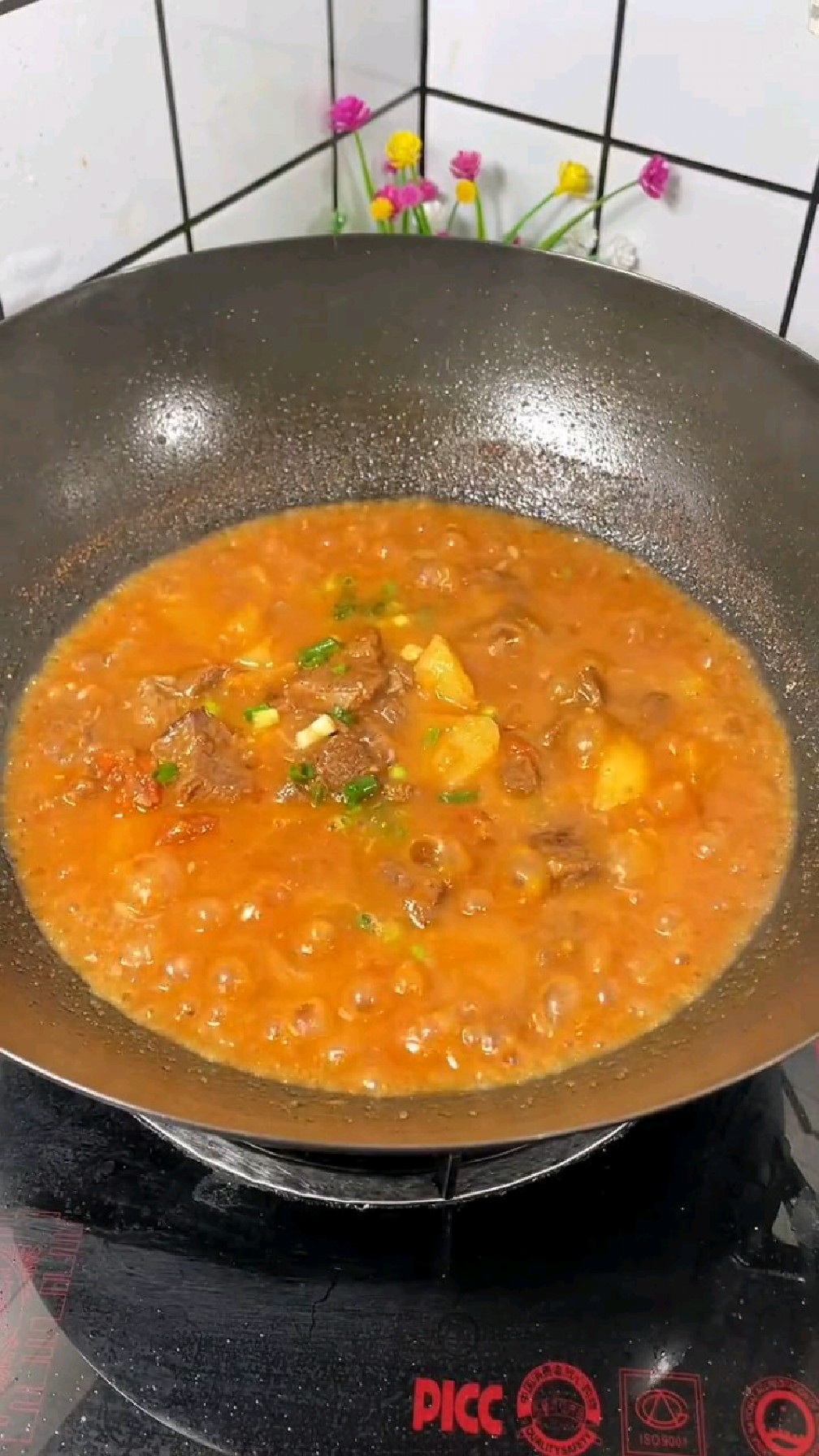 西红柿炖牛肉