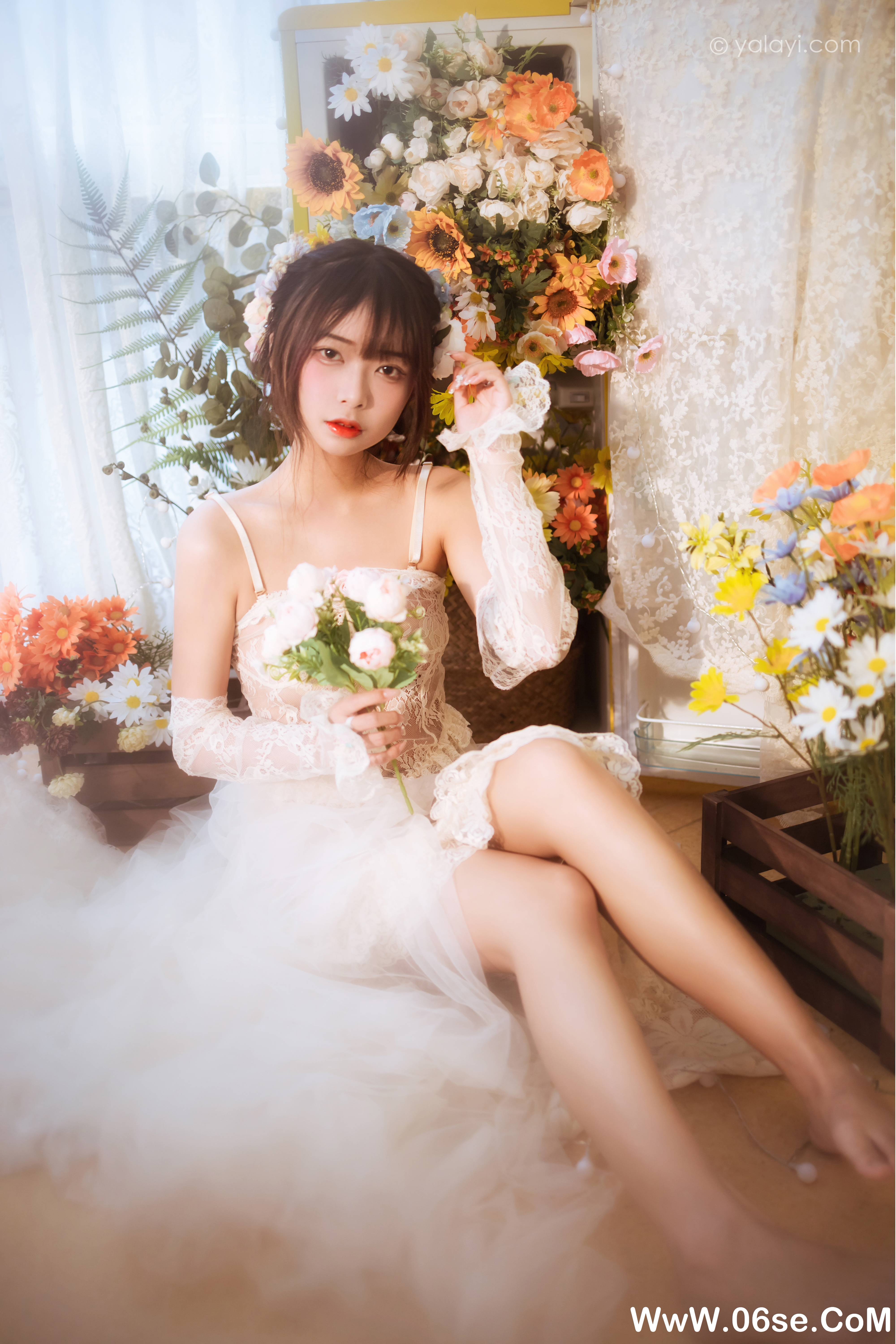 图片[2]-[YALAYI雅拉伊] 2021.06.16 NO.803 阿禾《似梦初觉》[43+1P372M]-六色网