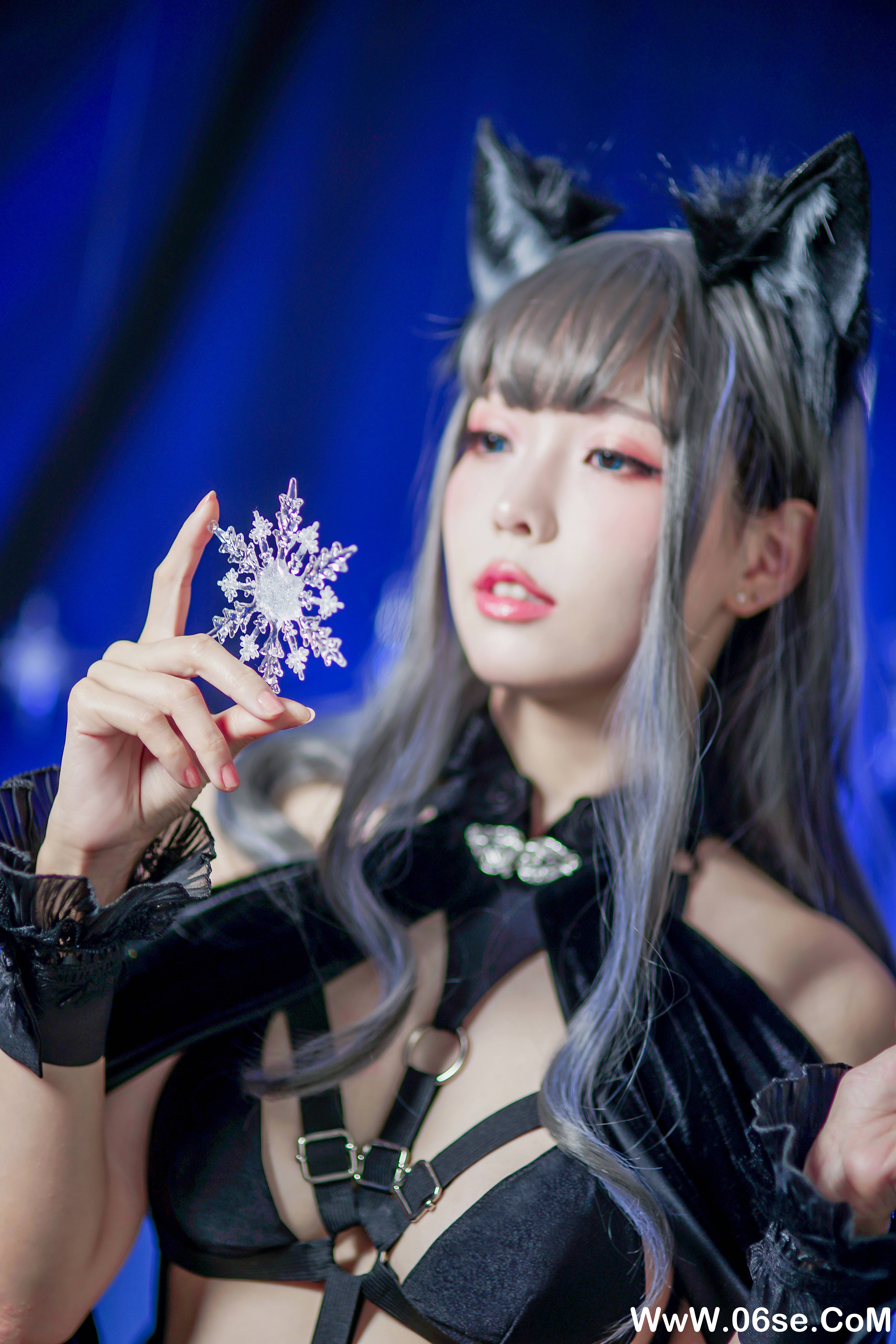 图片[2]-Ely_eee(ElyEE子) NO.037 — 灰太狼-黑丝带[24P115M]-六色网