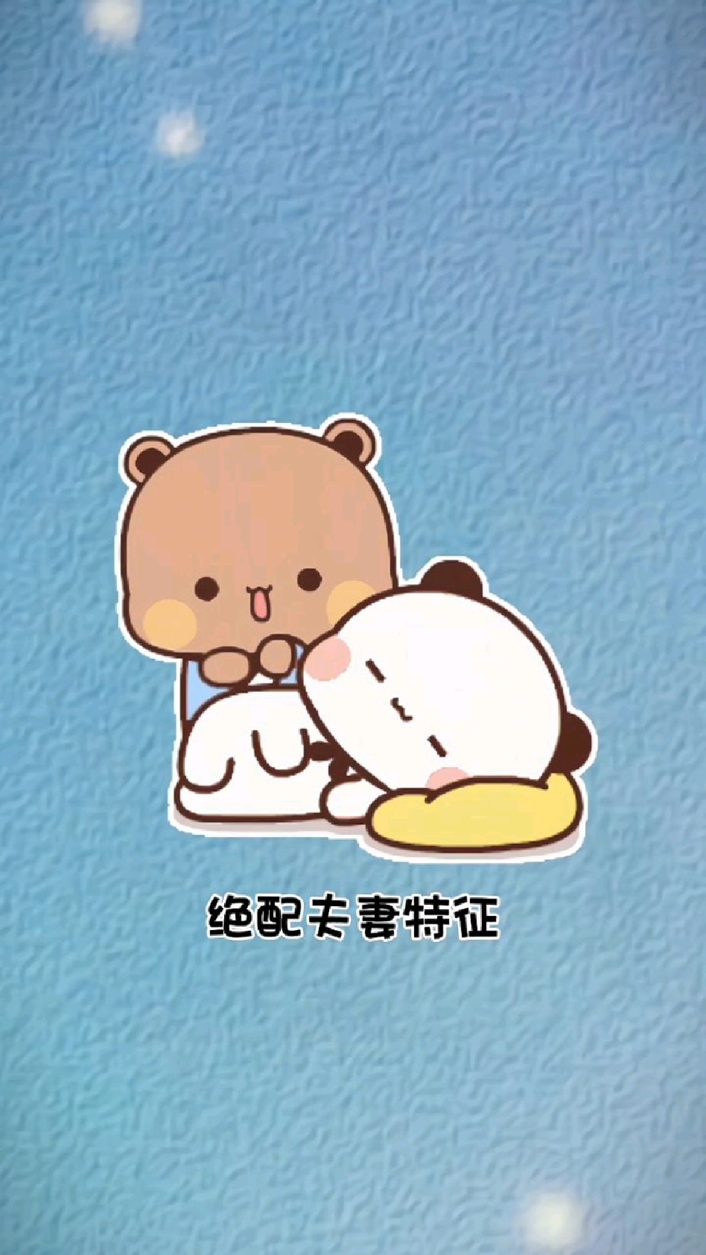 你的绝配夫妻找到了吗?情侣聊天表情包,土味情话,情感共鸣文案语录 #超可爱表情包