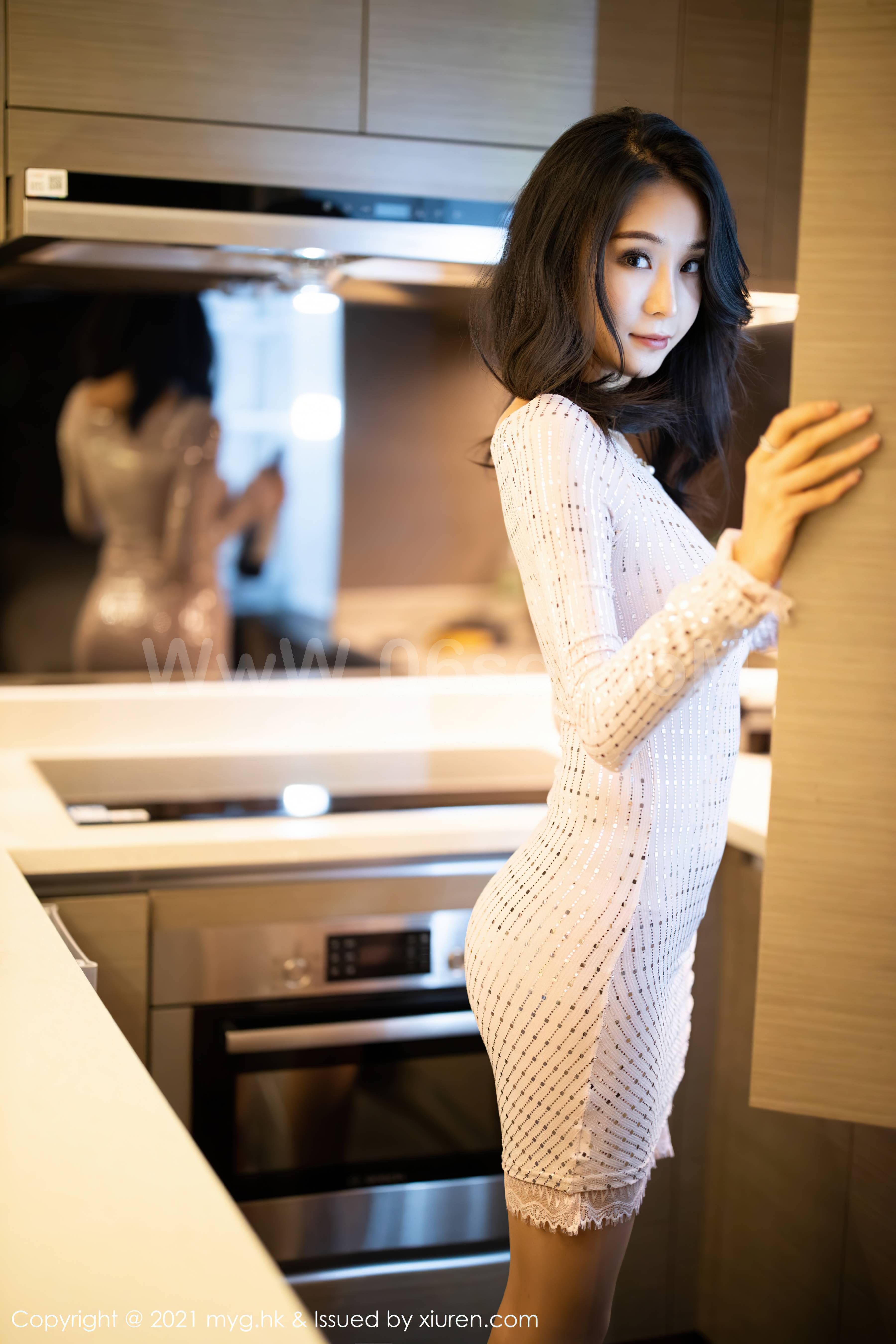 图片[2]-MyGirl Vol.550 蓝夏Akasha-六色网