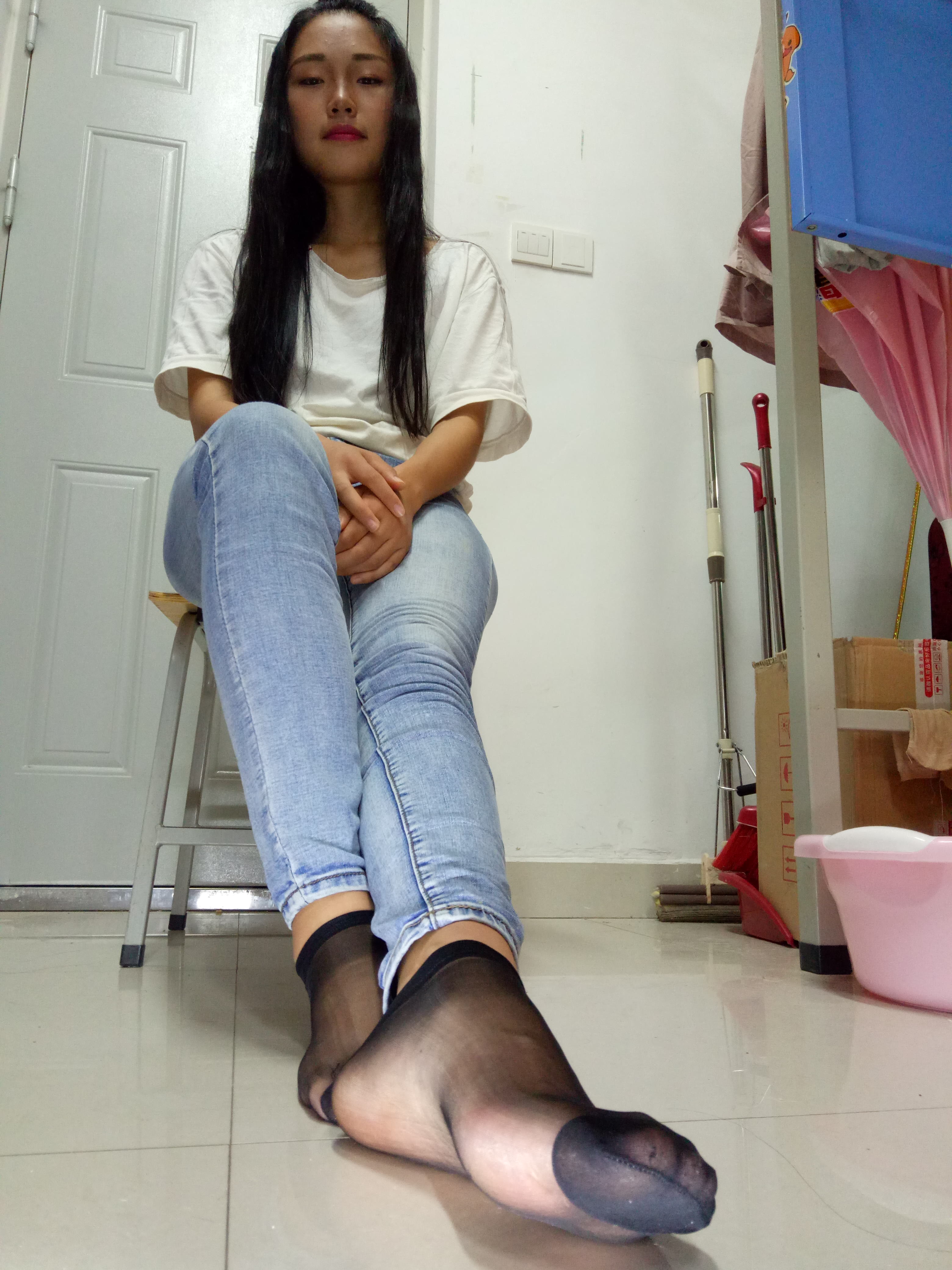 图片[83]-学妹校园寝室短丝系列037期 秦瑾&王莉莉[126P395M]-六色网