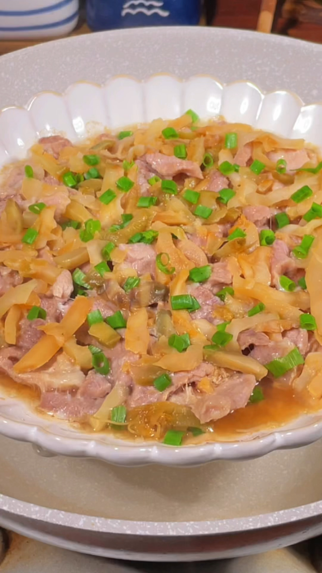 下班几分钟就可以轻松搞定的营养快手菜!#榨菜蒸牛肉 #美食