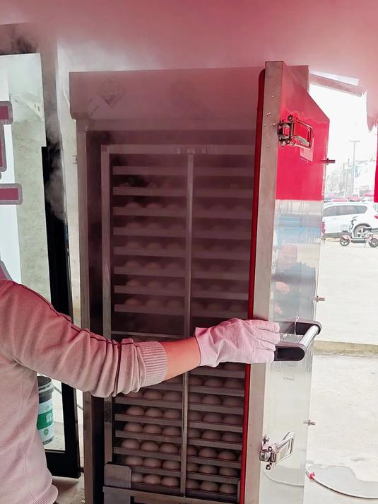 全自动圆馒头生产线,一小时可以制作3600个馒头