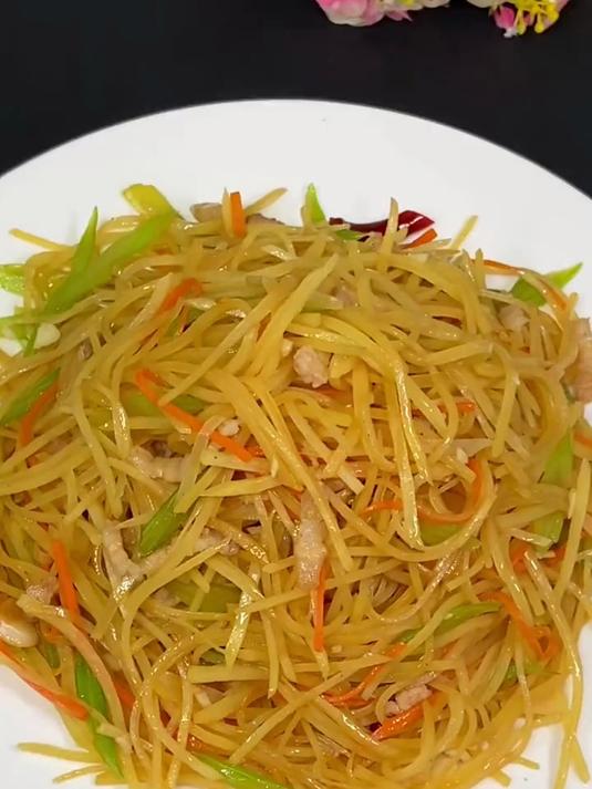 芹菜炒土豆丝