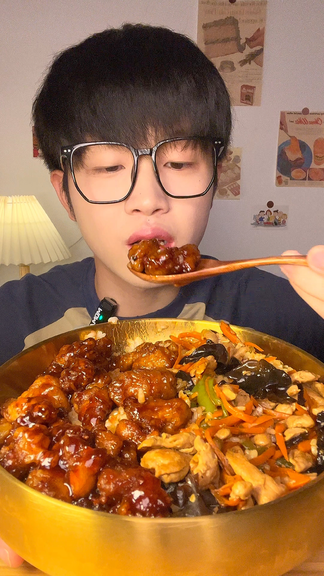 糖醋里脊鱼香肉丝盖饭