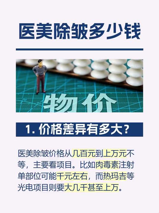 #马上健康过大年#医美除皱多少钱