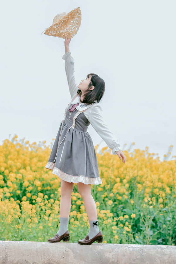 图片[8]-油菜花少女-六色网