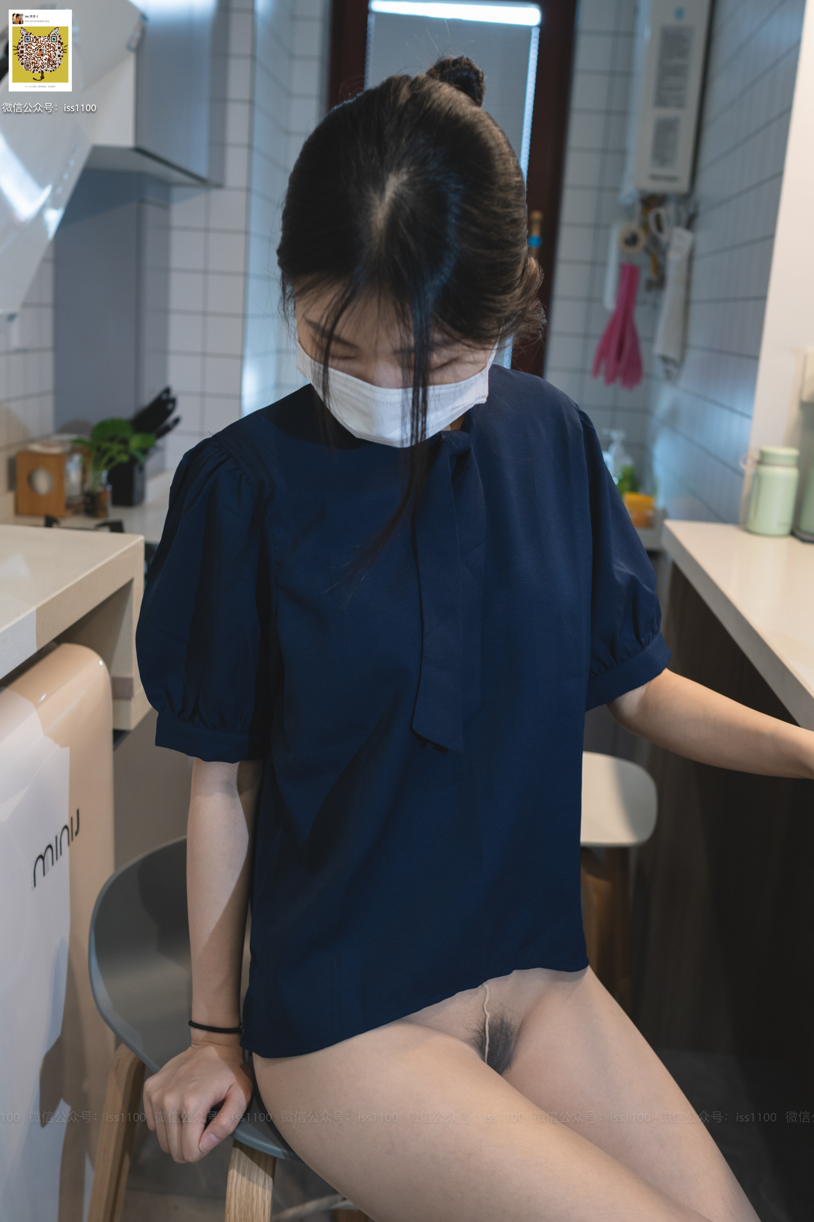 图片[72]-ISS公众号系列 – 美晗 蓝色衬衫[101P+1V599M]-六色网