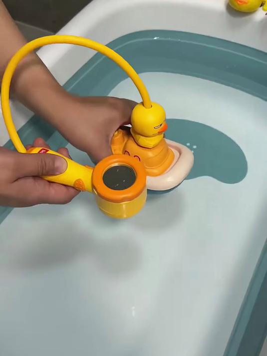 小黄鸭儿童洗澡玩具