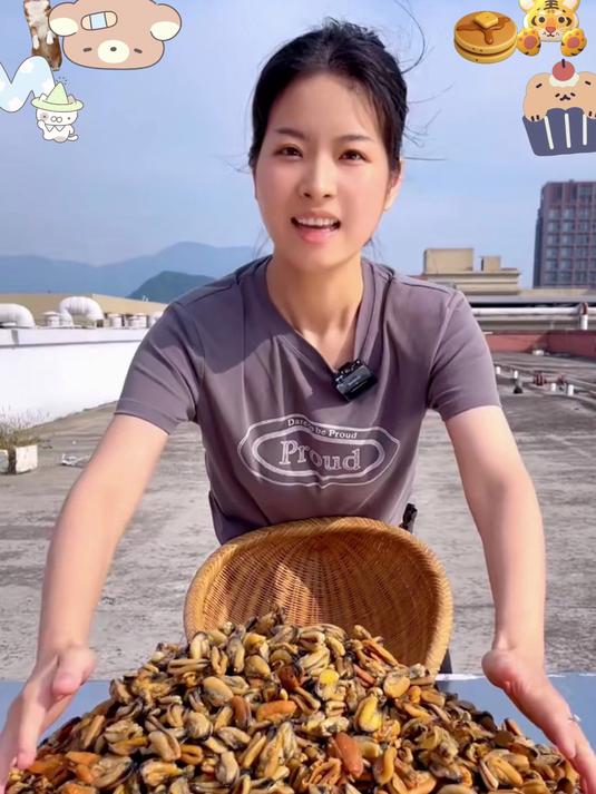 大号淡菜干肉厚饱满,煲汤炖肉都鲜香,好吃又实惠#干货#