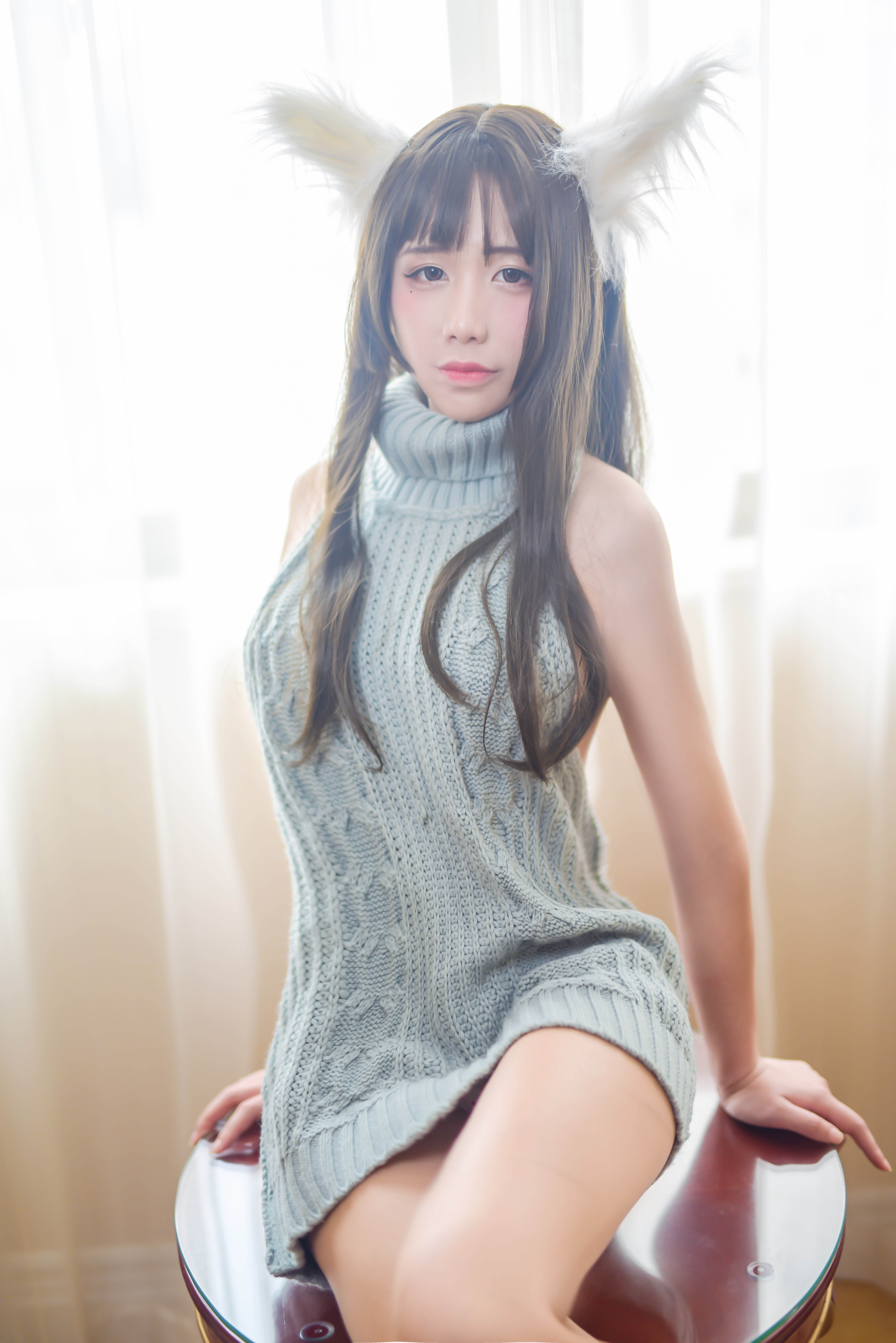 图片[20]-九曲Jean NO.024 – 露背毛衣[44P90M]-六色网