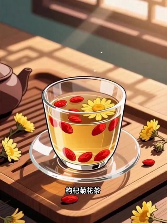 研究民间枸杞菊花茶的搭配与饮用功效