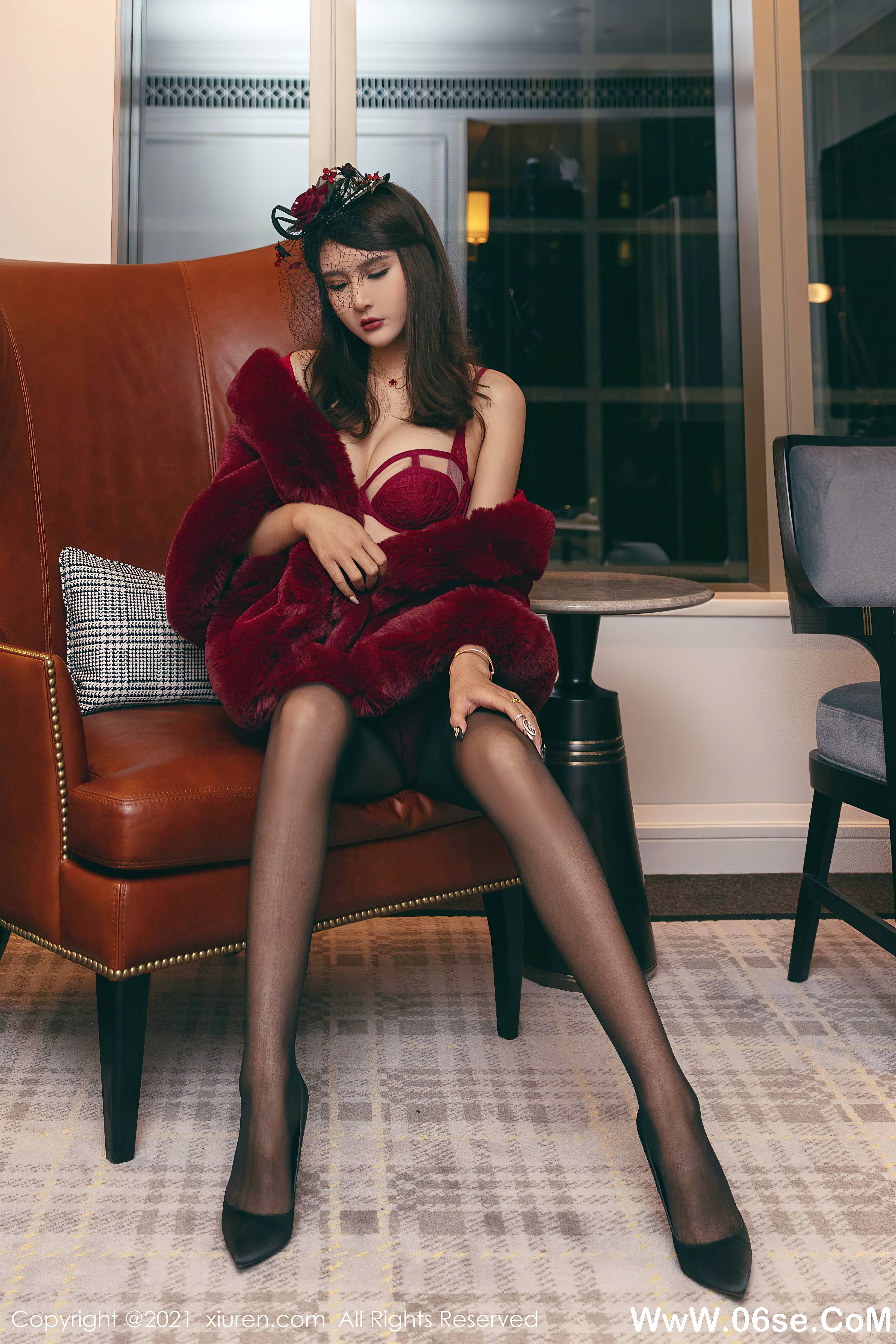 图片[3]-[XIUREN秀人网] 2021.06.16 NO.3548 Emily尹菲[60+1P705M]-六色网