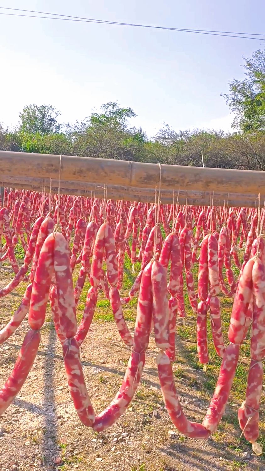 从化吕田:秋天是晒腊味的季节