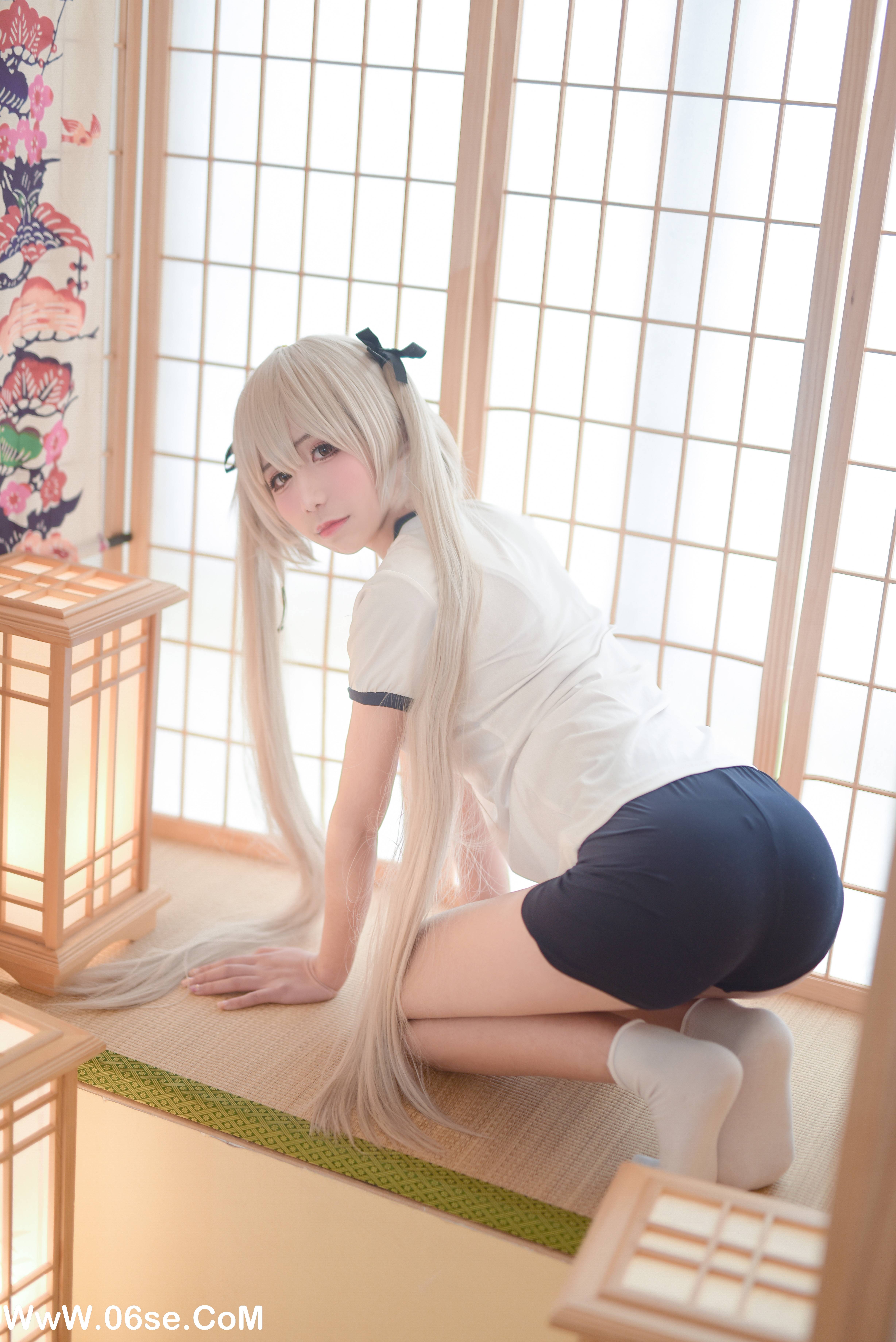 图片[8]-九曲Jean NO.026 – 穹妹体操服[30P235M]-六色网