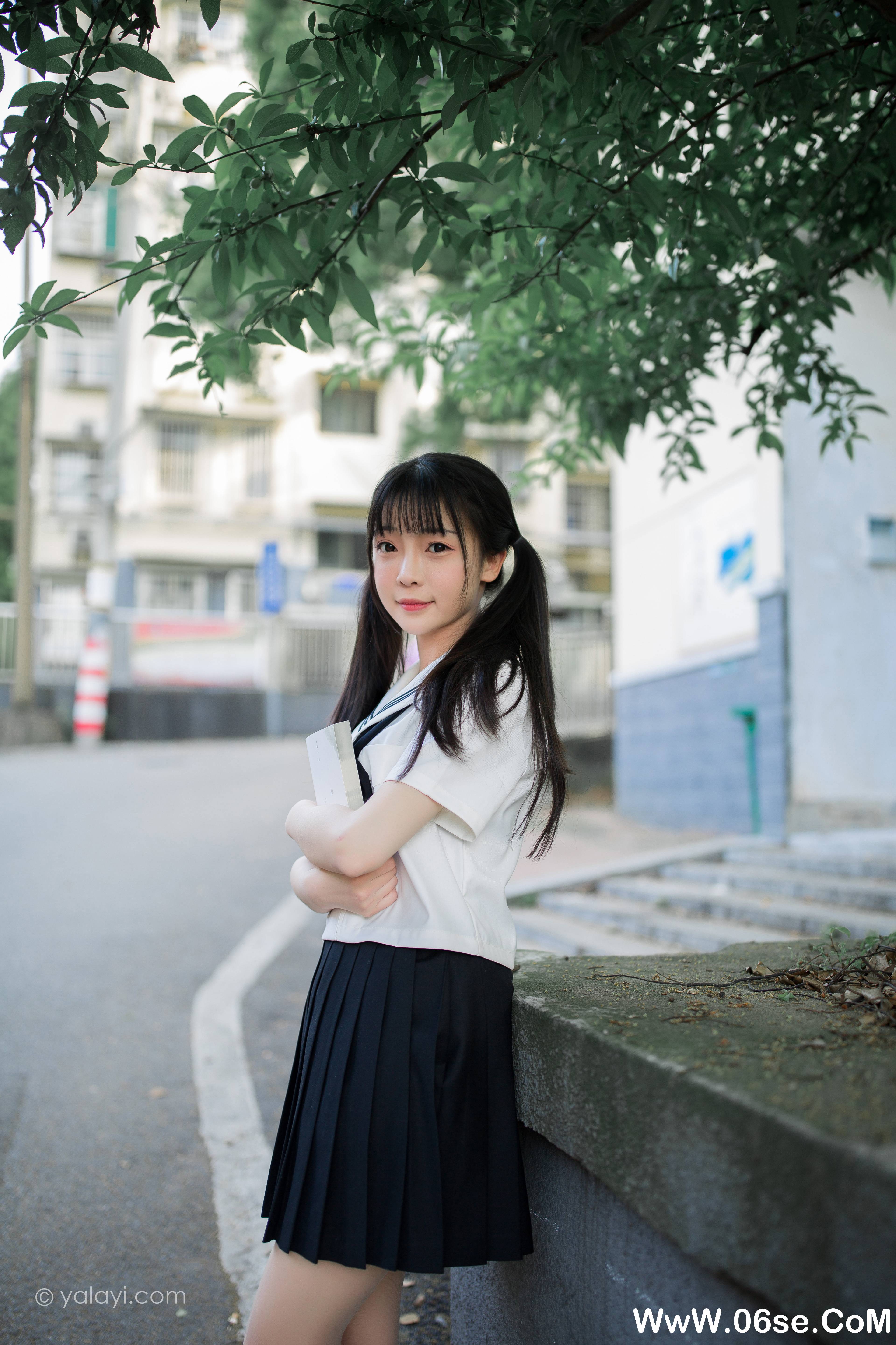 图片[4]-[YALAYI雅拉伊] 2020.07.20 NO.671 妙妙《放学一起走》[41P+1P360M]-六色网