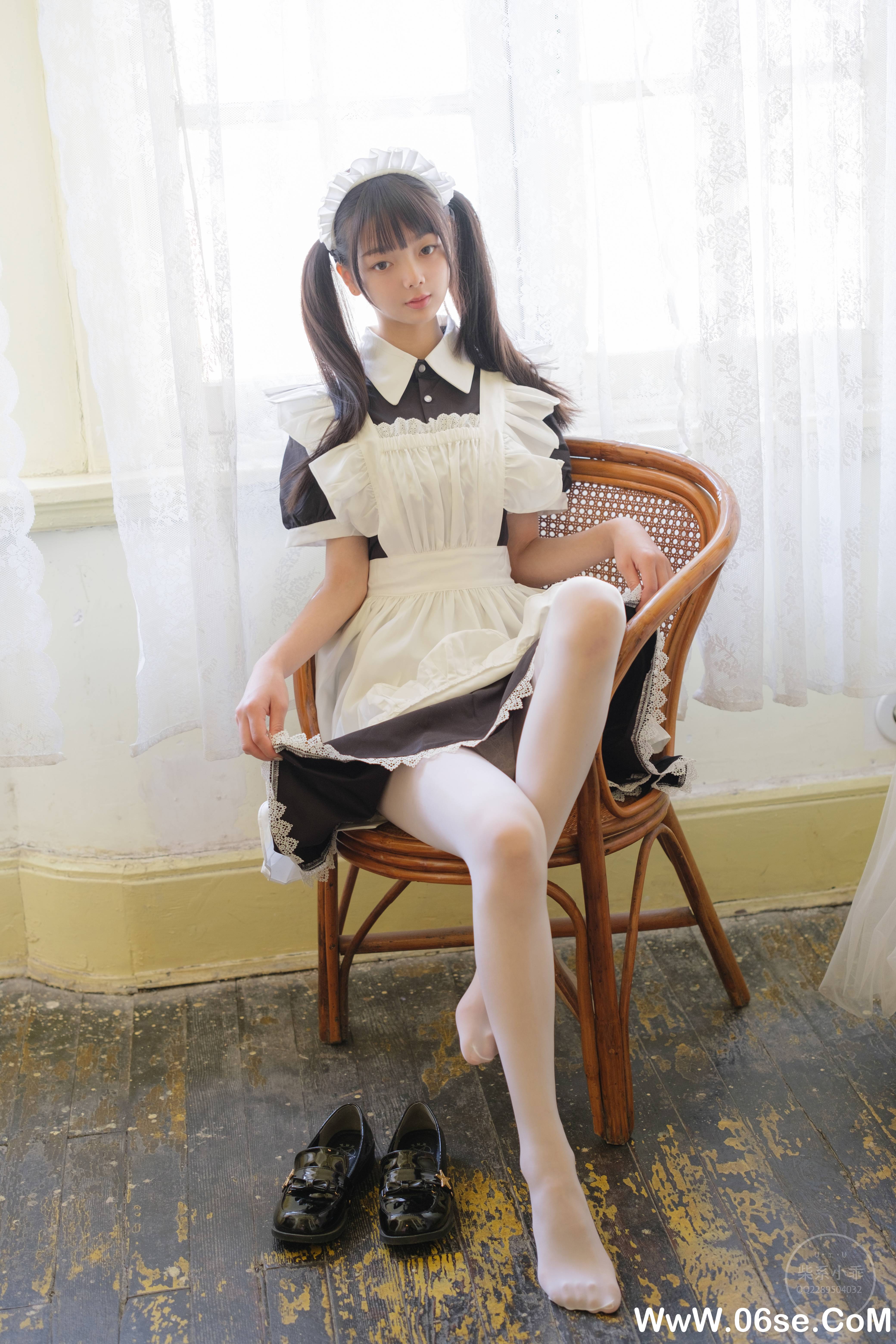 图片[46]-柴系小乖(稚乖画册) NO.004 — 夜夜白丝女仆[100P0.97G]-六色网