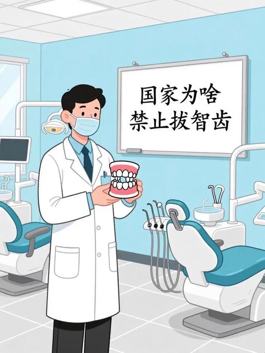 #马上健康过大年#国家为啥禁止拔智齿