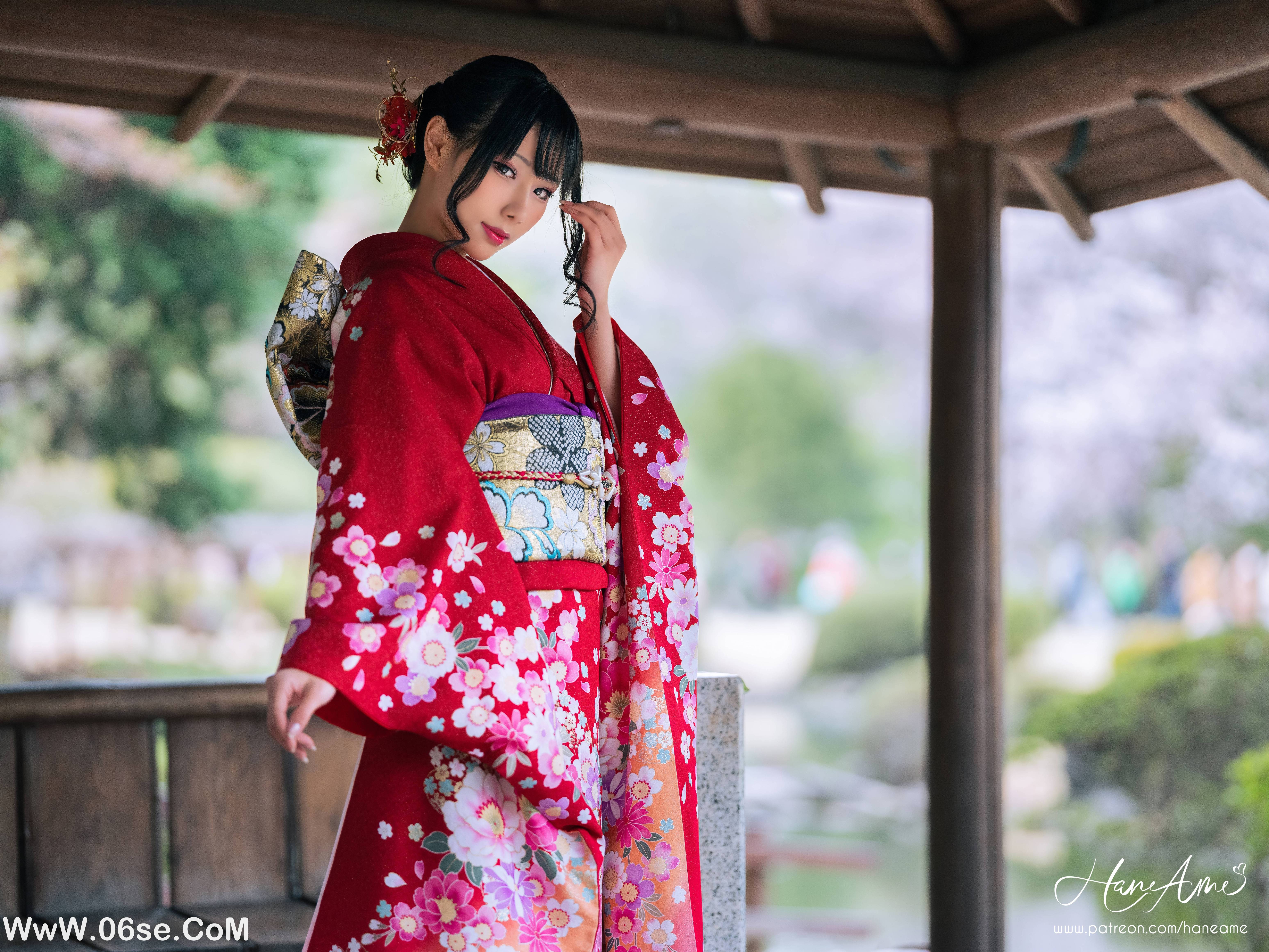 图片[30]-Hane Ame 雨波写真 NO.013 – 赤紅和服[38P736M]-六色网
