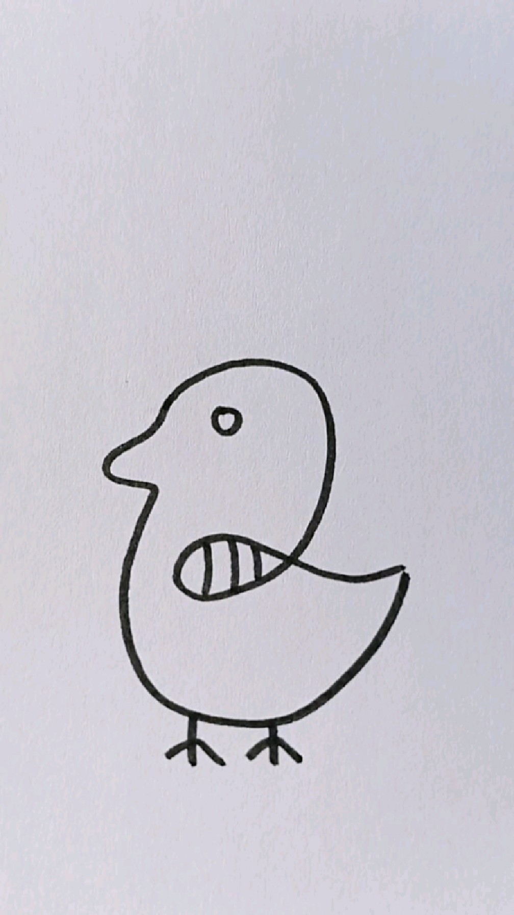 小鸭子这样画太有趣了