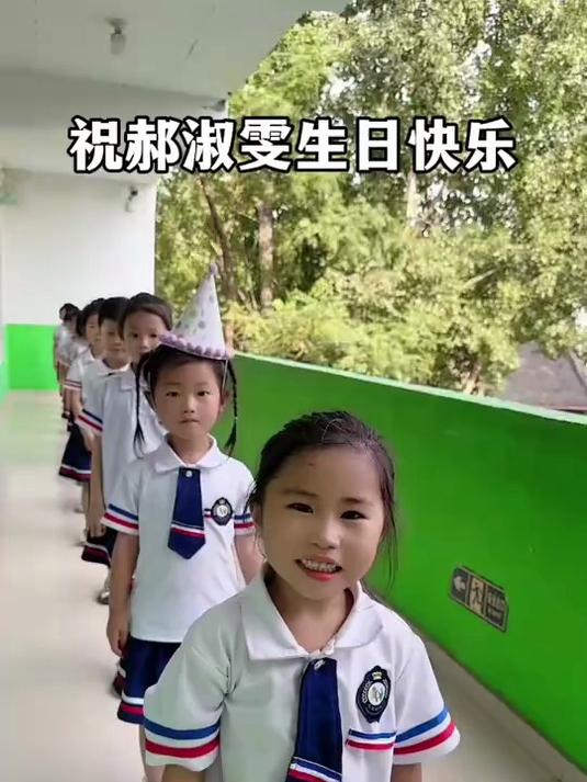 在幼儿园过的最后一个生日,即将迎来人生的第一个毕业