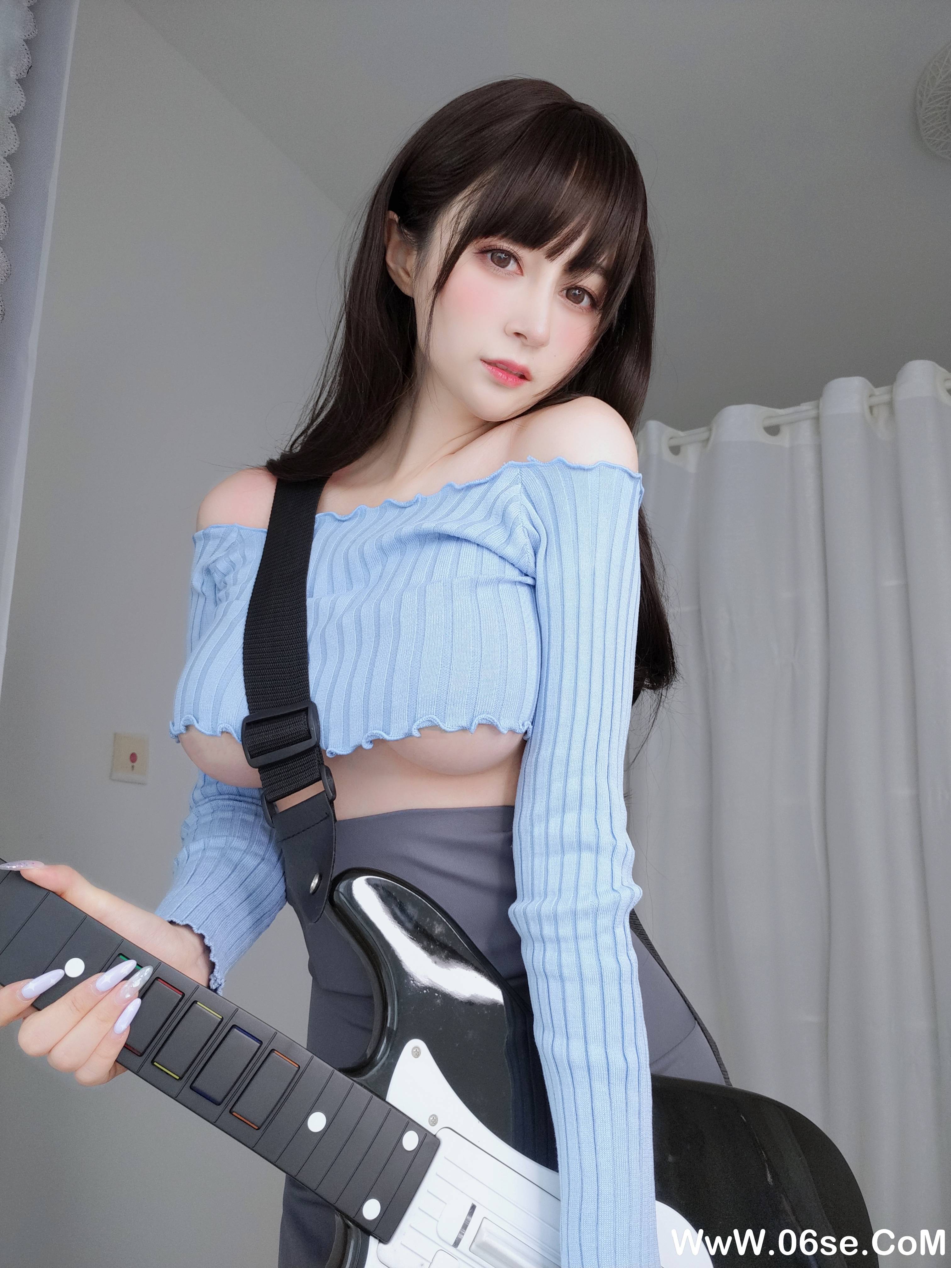 图片[113]-Coser小姐姐白银 NO.093 – 吉他妹妹 [164P888M]-六色网