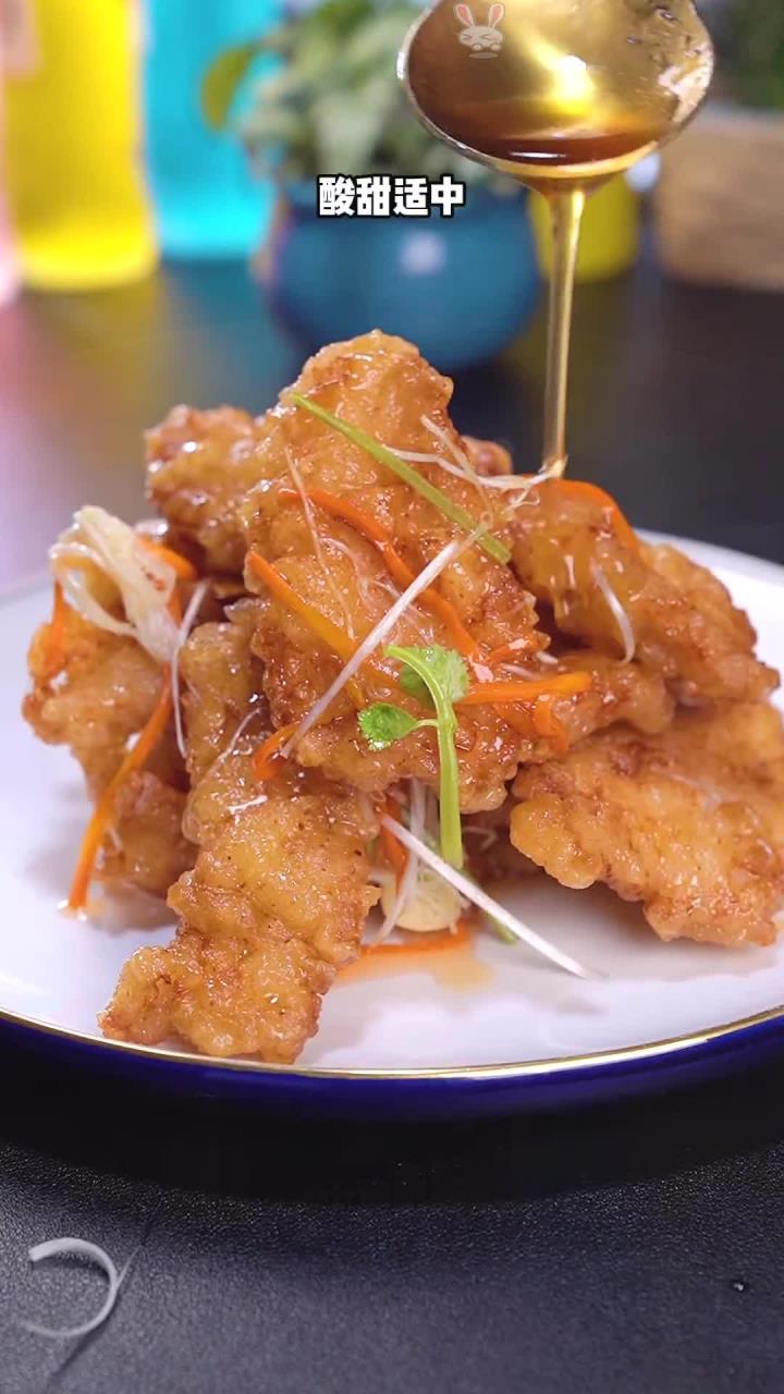 你们要的锅包肉 外酥里嫩 酸甜适中 糊的配方 料汁的配方