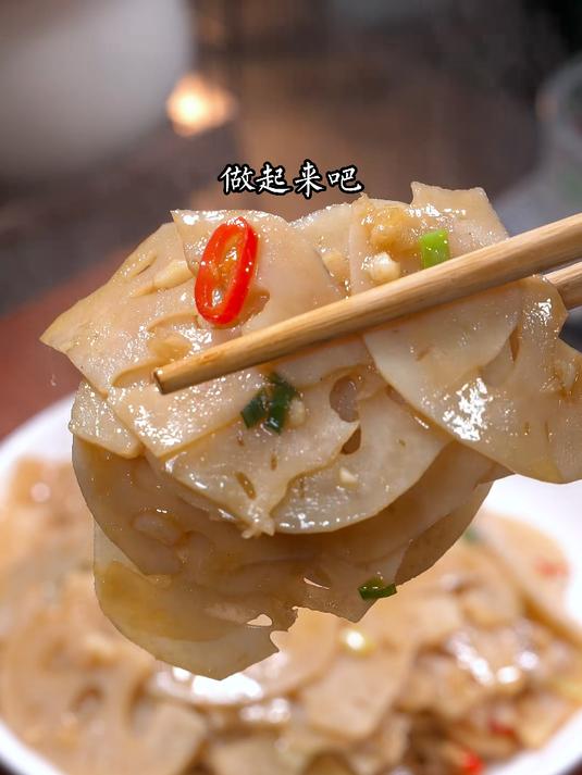 简单的清炒莲藕居然这么好吃大小朋友都特别喜欢#家常菜#