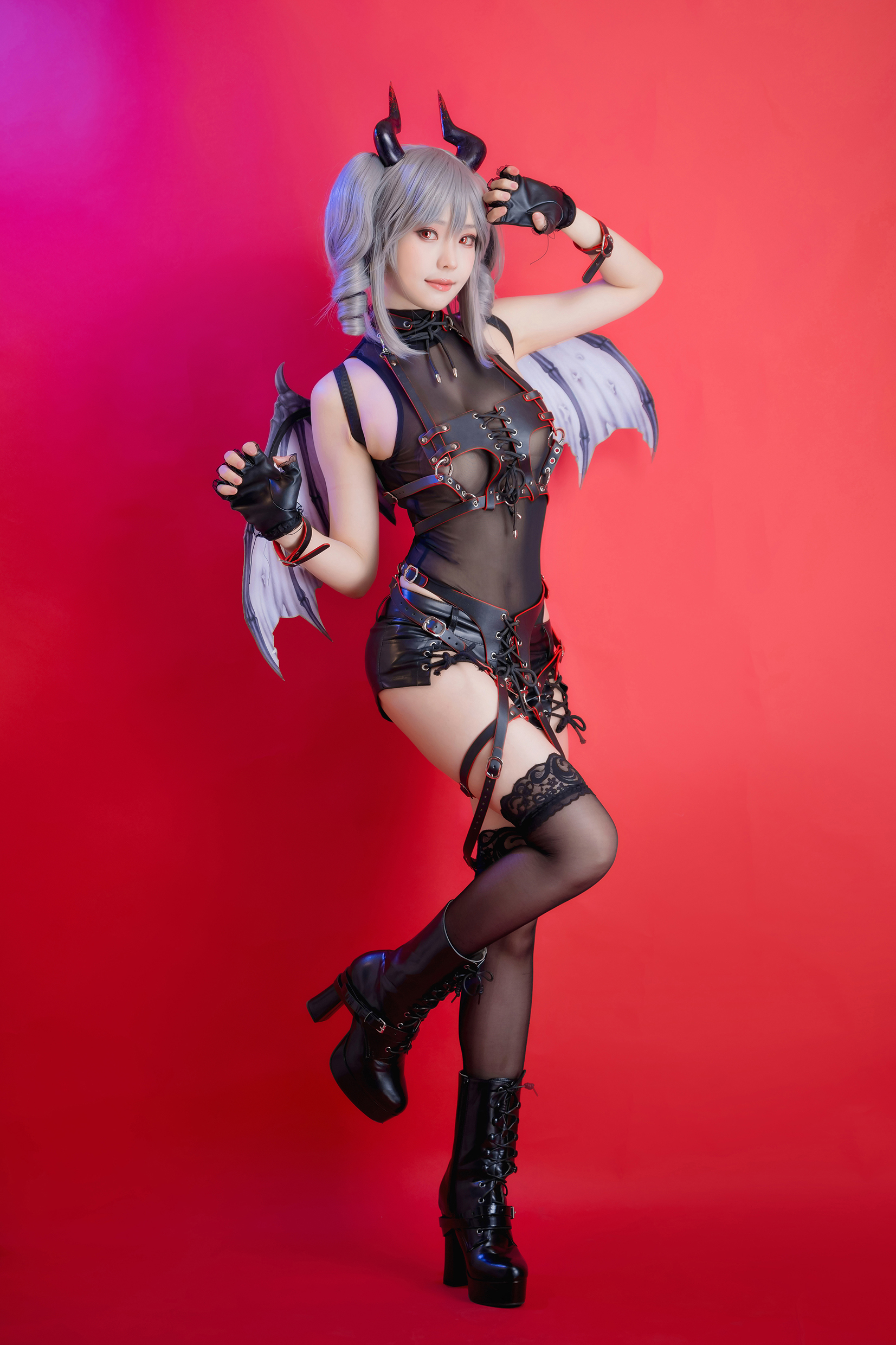 图片[4]-Ely_eee(ElyEE子) NO.024 — Original Devil 原創惡魔 [27P55M]-六色网