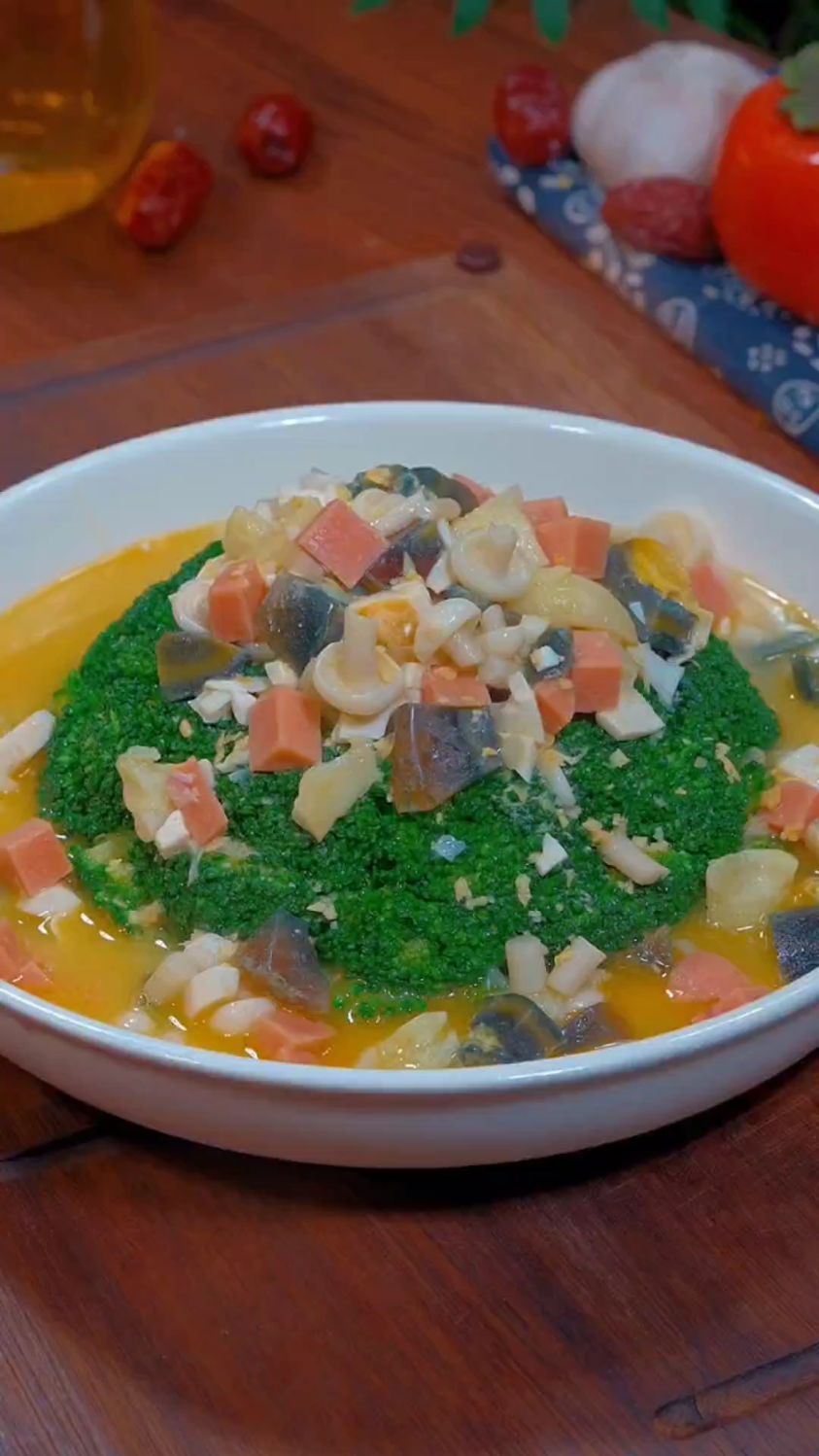 上汤西兰花的家常做法