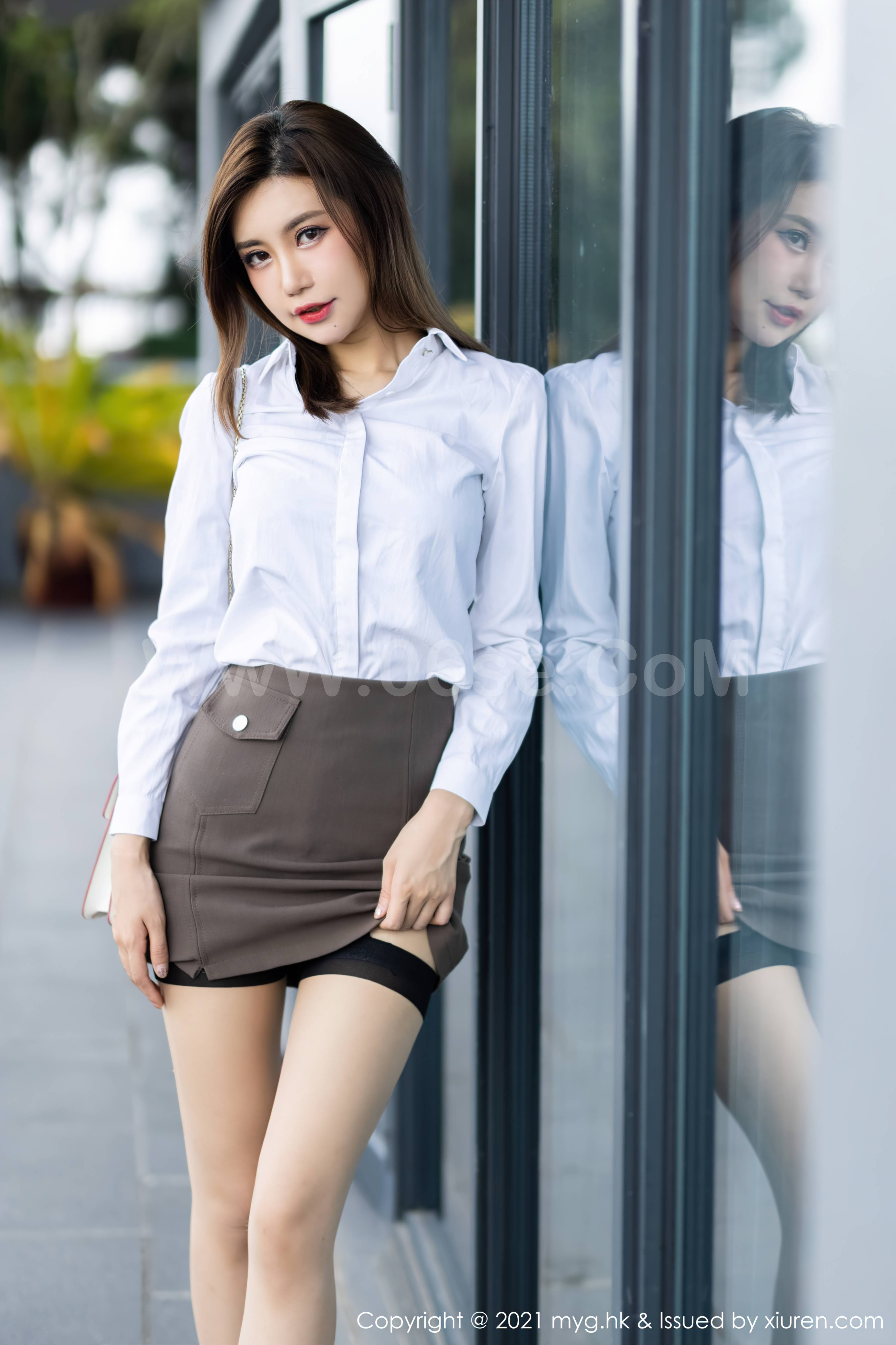 图片[18]-MyGirl Vol.570 绮里嘉Carina-六色网