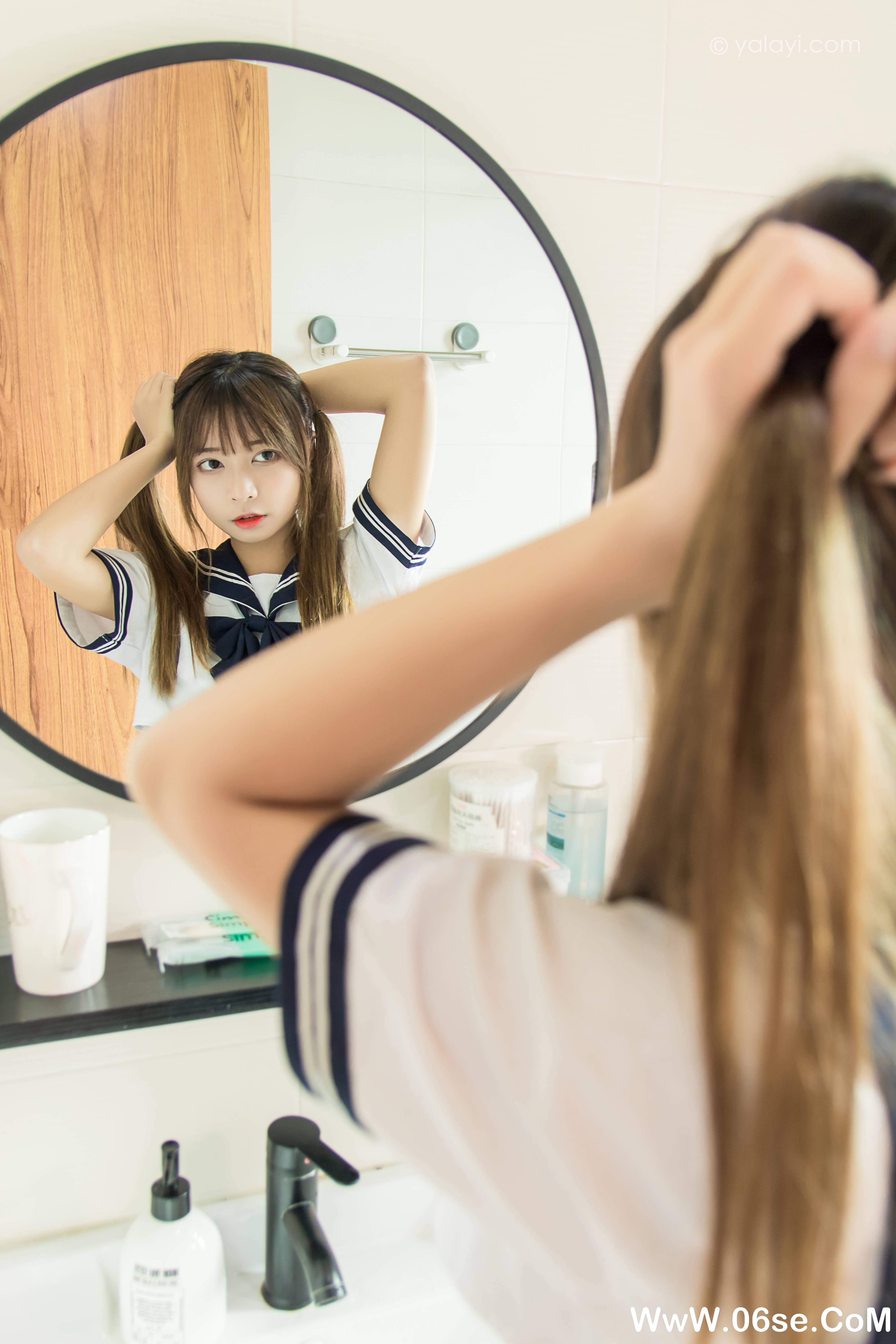 图片[41]-[YALAYI雅拉伊] 2020.08.01 NO.681 阿禾《少女的夏天》[48P+1P387M]-六色网