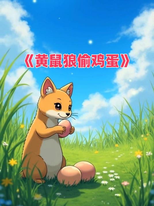 《黄鼠狼偷鸡蛋》儿童睡前故事,幼儿故事,绘本故事