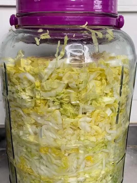 快速腌酸菜的方法!