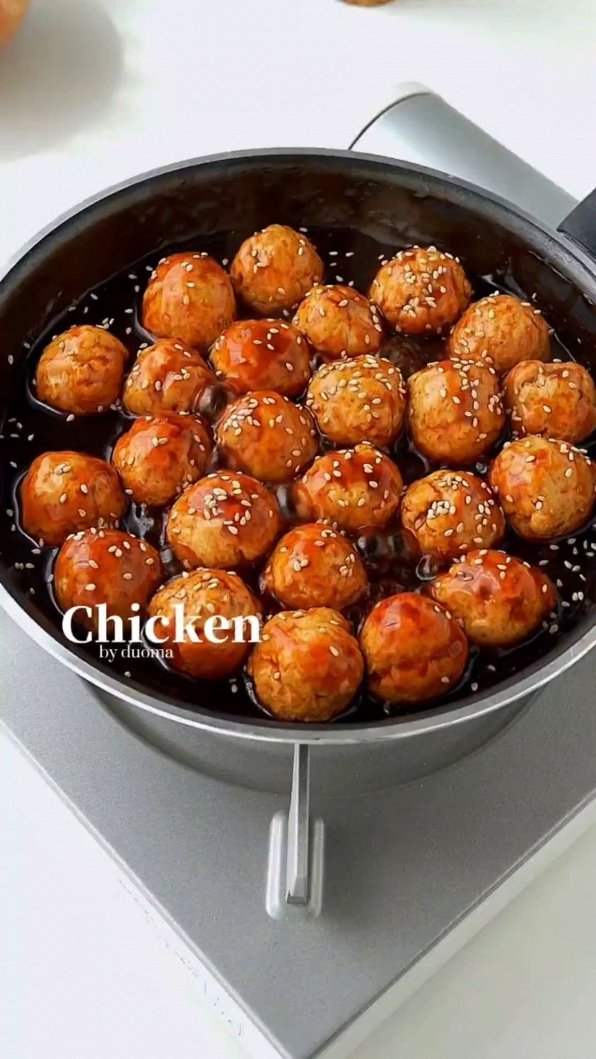 鸡肉丸子这样做