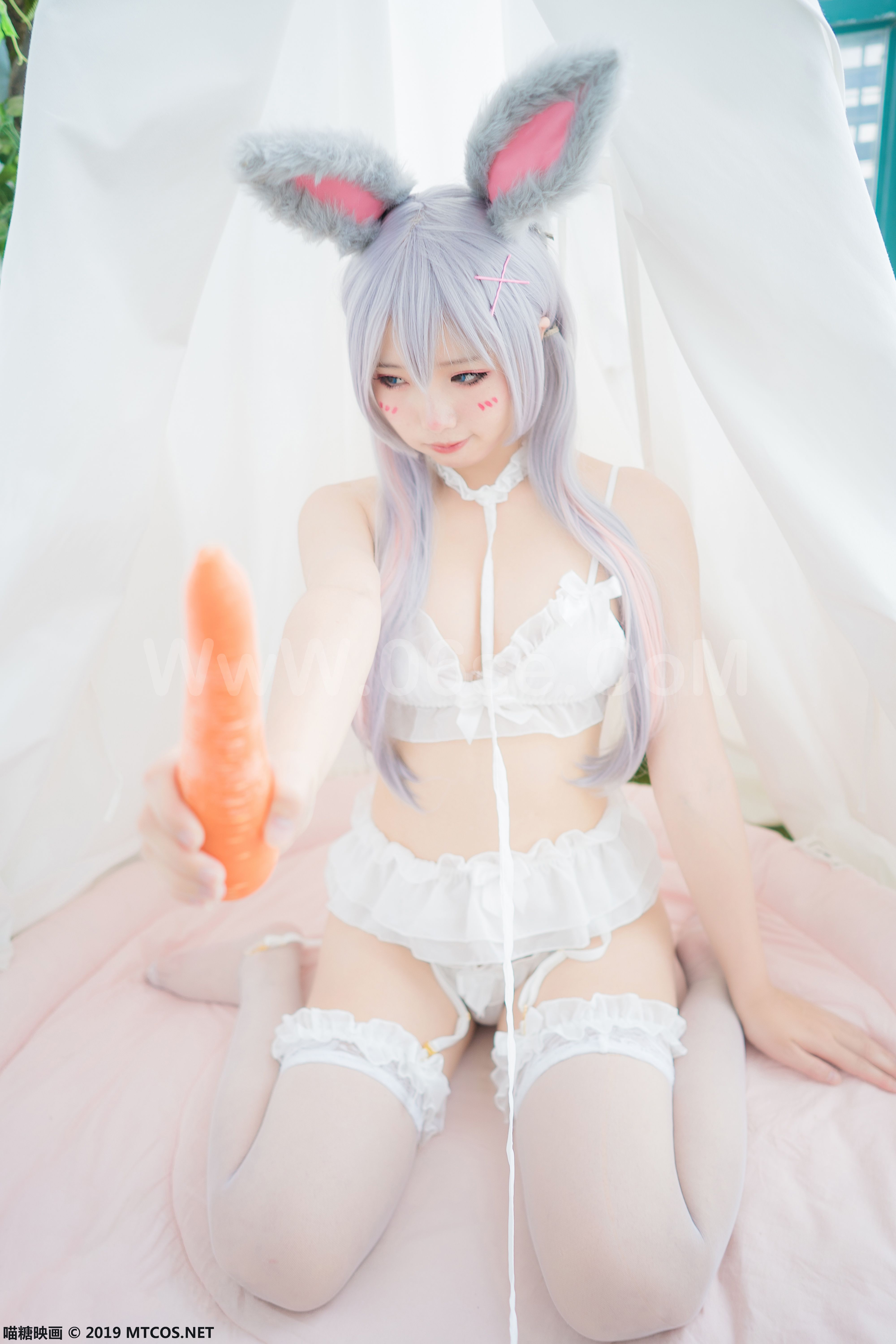 图片[39]-[MTCos] 喵糖映画 Vol.055 兔子美少女-六色网