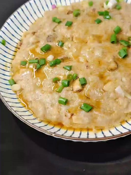 夏天最喜欢做得菜,鱿鱼蒸肉饼