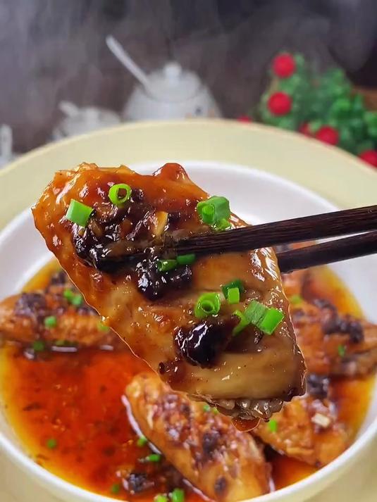 豉汁蒸鸡翅,不但好吃还不上火