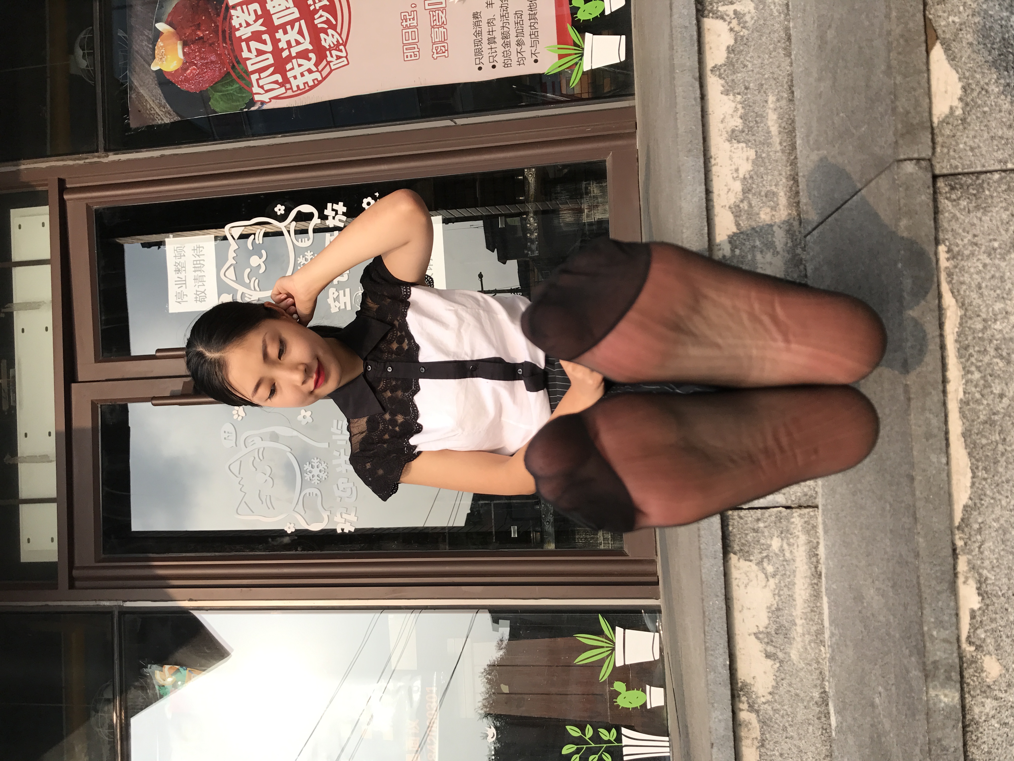 图片[30]-学妹校园寝室短丝系列028期 马欢[190P365M]-六色网