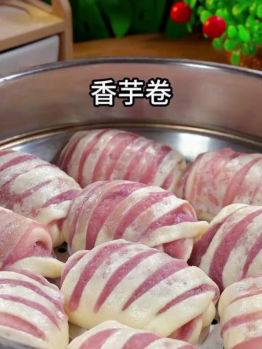 孩子想吃了，我都会在家给她做各种馒头卷