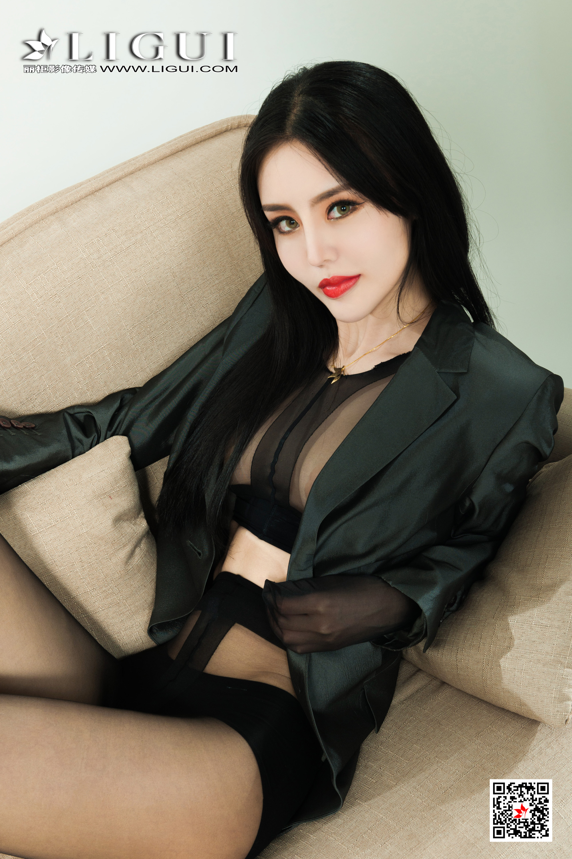 图片[16]-[Ligui丽柜] 2021.05.12 网络丽人 Model 凉儿-六色网