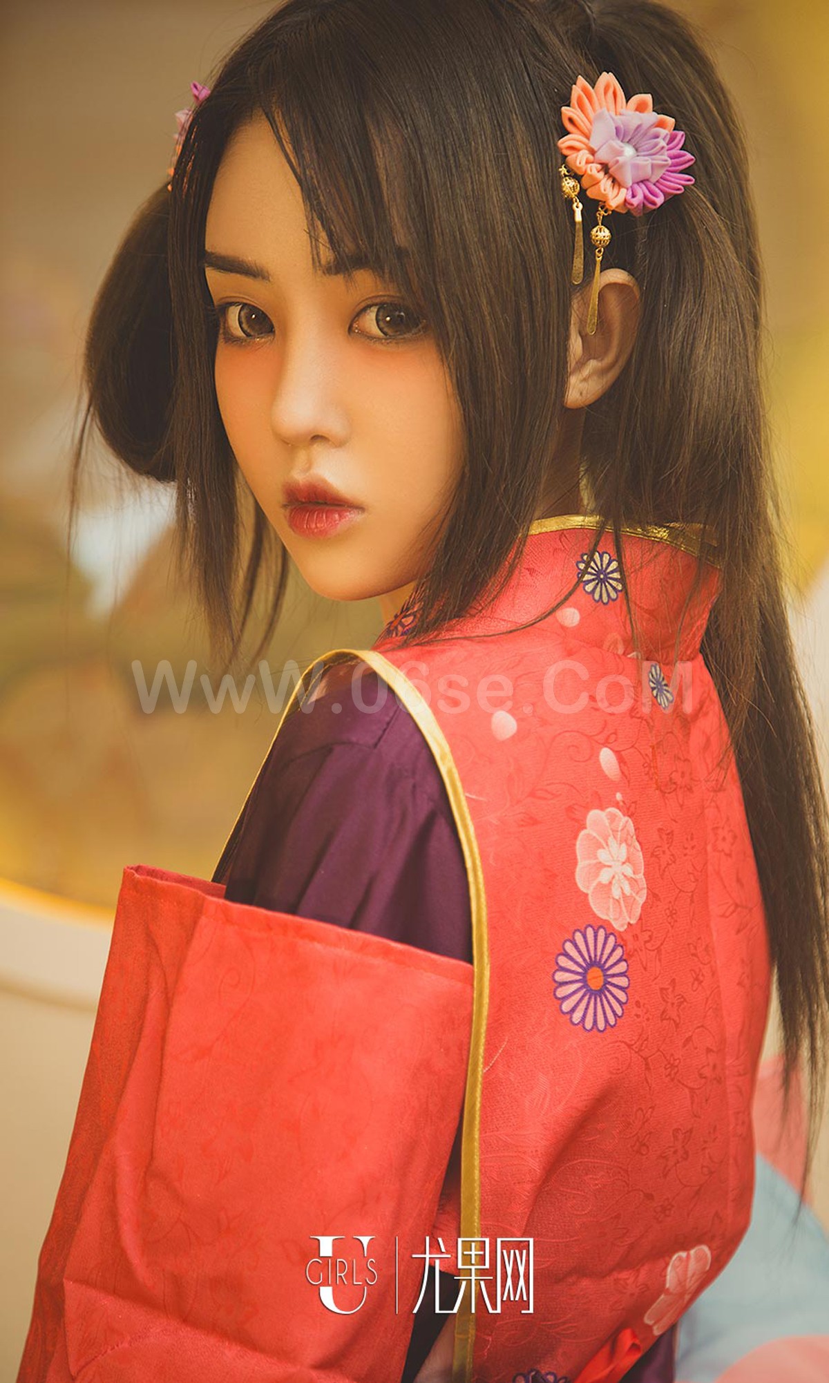 图片[6]-[Ugirls爱尤物] No.1170 Chen Guo Guo (陈果果) & Meng Shi Duo (孟十朵) & Qiu Qiu (球球)-六色网