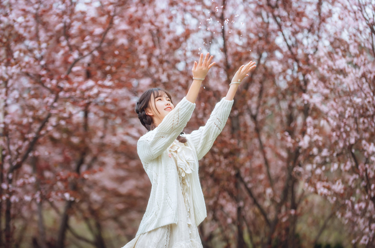 图片[9]-樱树花下女-六色网