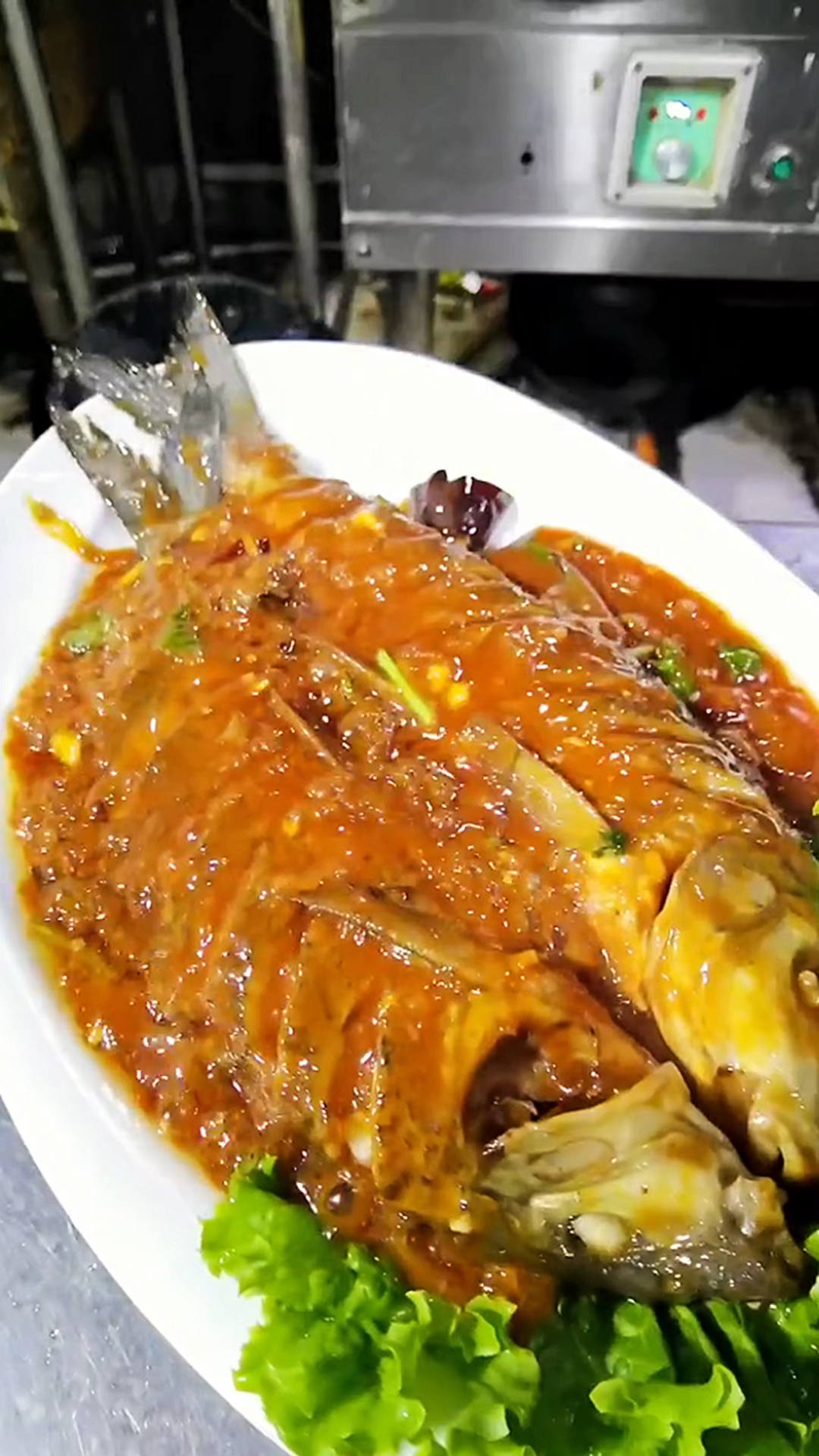饭店口味家庭做法红烧鱼